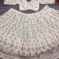 Chinon Silk Designer Traditional Embroidered Lehenga - MYLUXURY LANE ENTERPRISE
