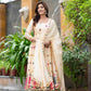 Chinon Silk Alia Cut Anarkali Suits - MYLUXURY LANE ENTERPRISE