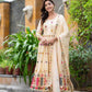 Chinon Silk Alia Cut Anarkali Suits - MYLUXURY LANE ENTERPRISE