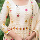 Chinon Silk Alia Cut Anarkali Suits - MYLUXURY LANE ENTERPRISE