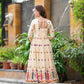 Chinon Silk Alia Cut Anarkali Suits - MYLUXURY LANE ENTERPRISE