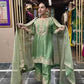 Chinon Silk Ladies Embroidery Designer Suit - MYLUXURY LANE ENTERPRISE