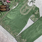 Chinon Silk Ladies Embroidery Designer Suit - MYLUXURY LANE ENTERPRISE