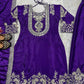 Chinon Silk Ladies Embroidery Designer Suit - MYLUXURY LANE ENTERPRISE