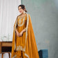 Chinon Silk Ladies Embroidery Designer Suit - MYLUXURY LANE ENTERPRISE