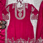 Chinon Silk Ladies Embroidery Designer Suit - MYLUXURY LANE ENTERPRISE