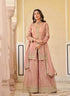 Chinon Silk Embroidery Palazzo Suit - MYLUXURY LANE ENTERPRISE