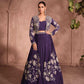 Chinon Silk Embroidered Jacket Style Lehenga - MYLUXURY LANE ENTERPRISE