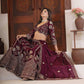 Chinon Silk Designer Sequins Lehenga Outfits - MYLUXURY LANE ENTERPRISE