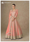 Chinon Silk ANARKALI Gowns - MYLUXURY LANE ENTERPRISE