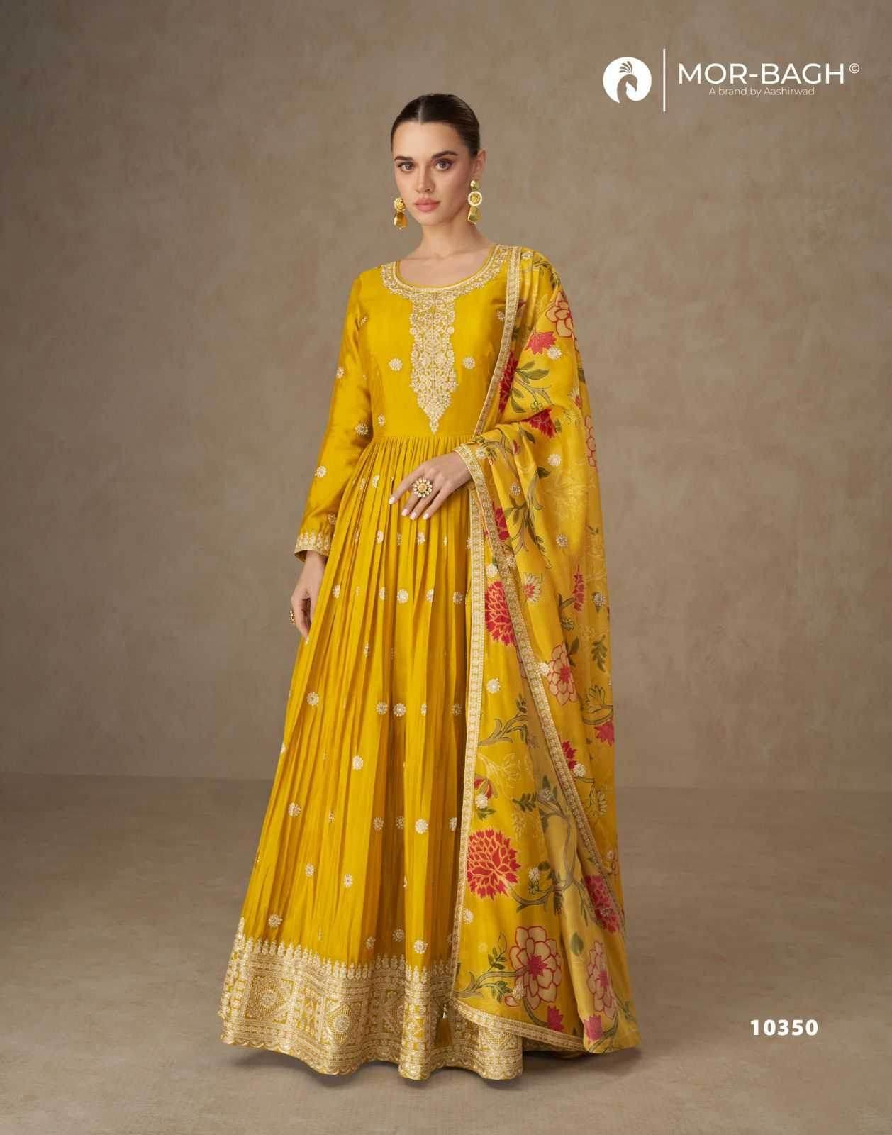 Chinon Silk Wedding Silk Gown - MYLUXURY LANE ENTERPRISE