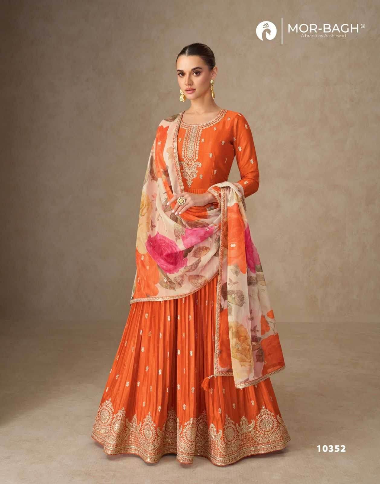 Chinon Silk Wedding Silk Gown - MYLUXURY LANE ENTERPRISE