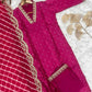 Chinon Silk Embroidered Kurti - MYLUXURY LANE ENTERPRISE