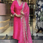 Chinon Silk Embroidered Kurti - MYLUXURY LANE ENTERPRISE