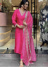 Chinon Silk Embroidered Kurti - MYLUXURY LANE ENTERPRISE