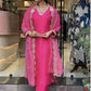 Chinon Silk Embroidered Kurti - MYLUXURY LANE ENTERPRISE