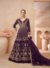 Chinon Silk Embroidered Lehenga for Elegant Occasions - MYLUXURY LANE ENTERPRISE