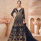 Chinon Silk Embroidered Lehenga for Elegant Occasions - MYLUXURY LANE ENTERPRISE