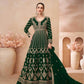 Chinon Silk Embroidered Lehenga for Elegant Occasions - MYLUXURY LANE ENTERPRISE