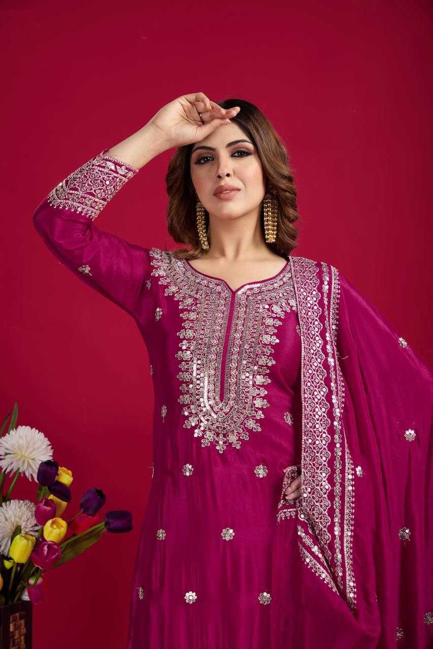 Chinon Silk Wedding Suit