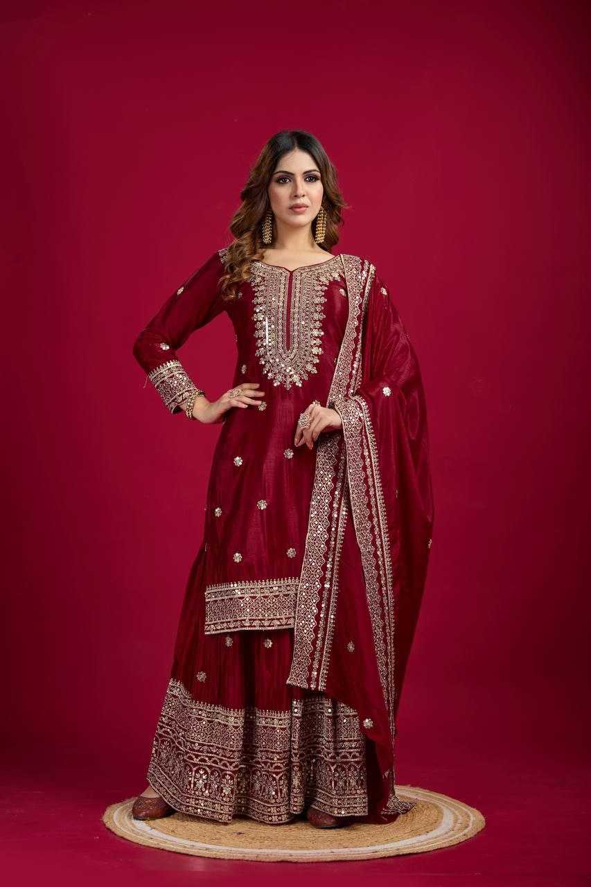 Chinon Silk Wedding Suit