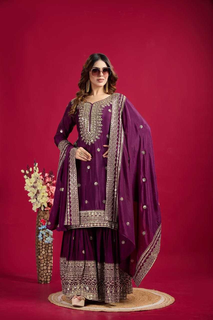 Chinon Silk Wedding Suit