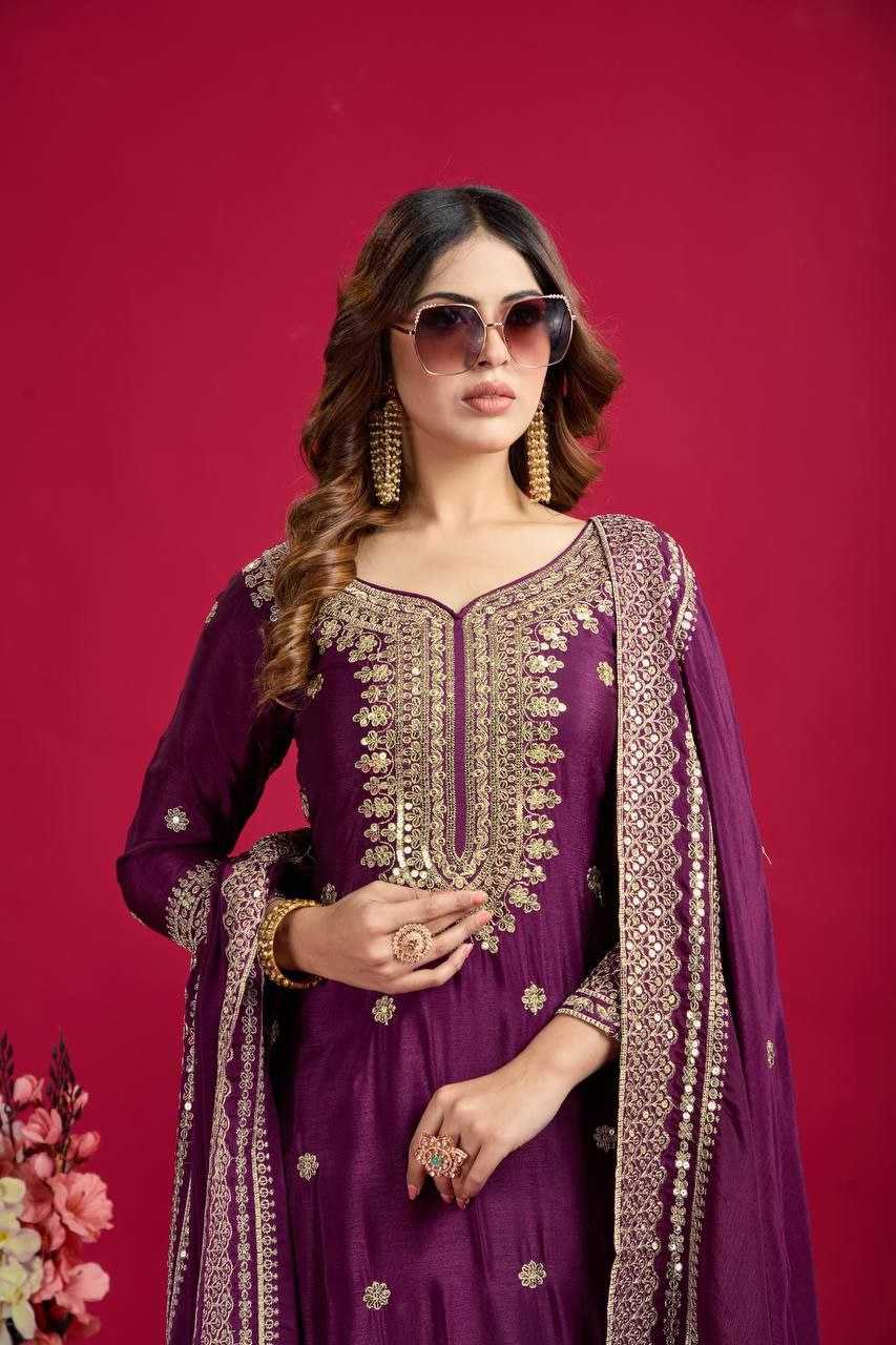 Chinon Silk Wedding Suit