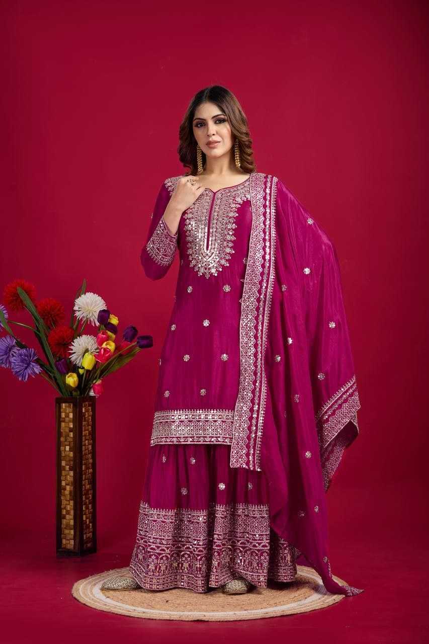 Chinon Silk Wedding Suit