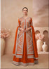 Chinon Silk Jacket Style Lehenga for Elegant Occasions - MYLUXURY LANE ENTERPRISE