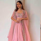 Stunning CHINON SILK LEHENGA with Exquisite Detailing - MYLUXURY LANE ENTERPRISE