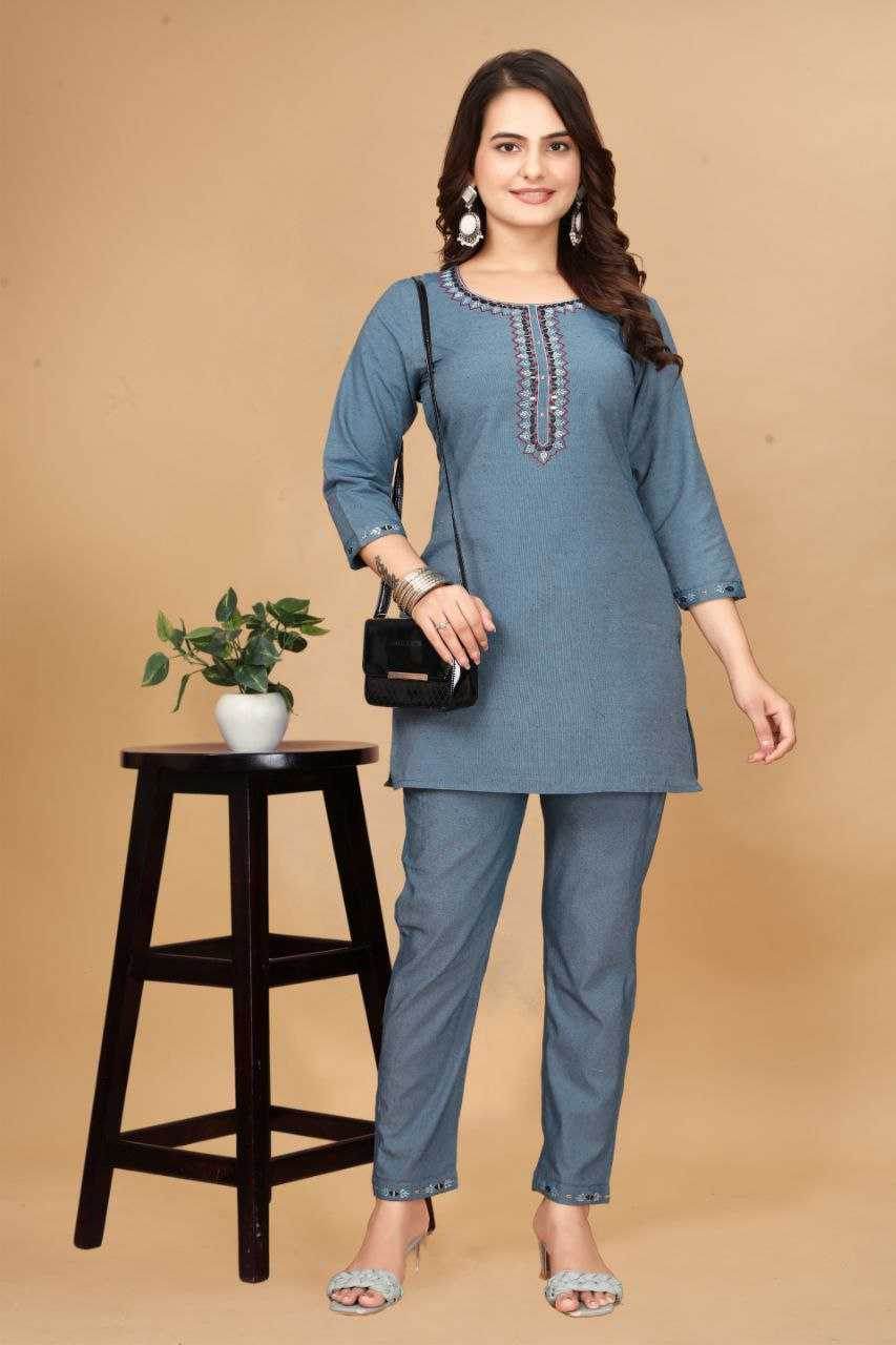 COTTON CO-ORD SET WESTERN WEAR - MYLUXURY LANE ENTERPRISE