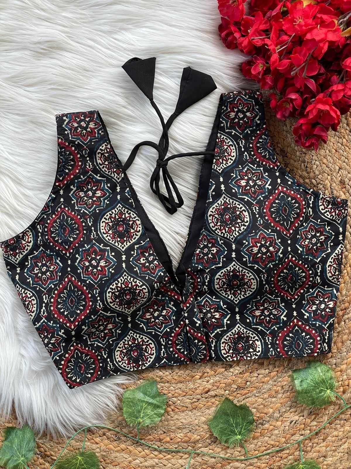 Cotton Readymade Sleeveless Blouse - MYLUXURY LANE ENTERPRISE