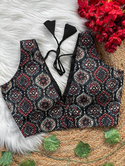 Cotton Readymade Sleeveless Blouse - MYLUXURY LANE ENTERPRISE