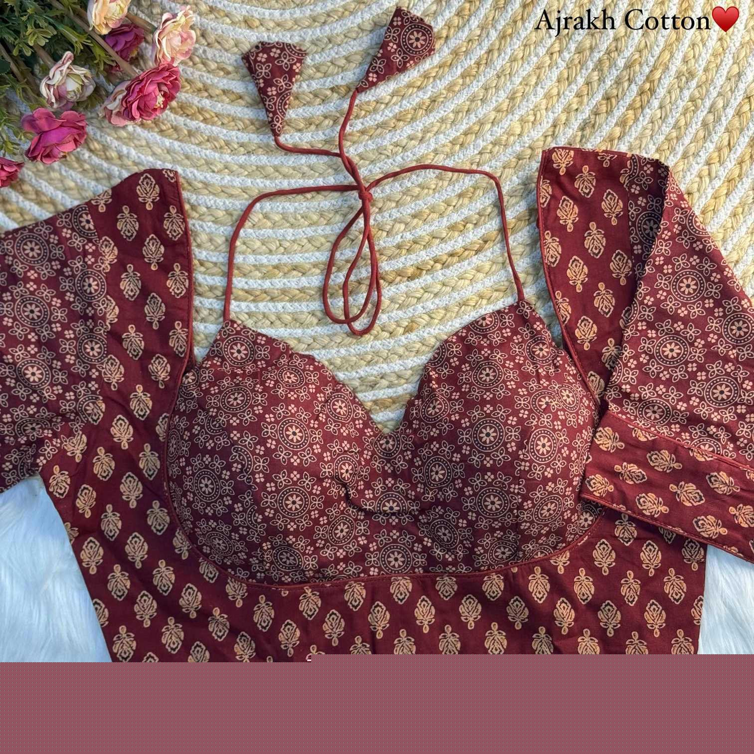 Cotton Mumtaz Doori Readymade Blouse