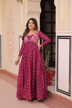 Cotton Party Gown - MYLUXURY LANE ENTERPRISE