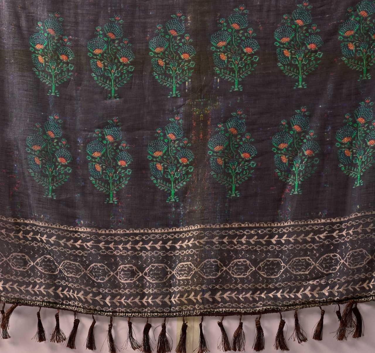 Cotton Linen Sarees - MYLUXURY LANE ENTERPRISE