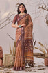 Cotton Linen Sarees - MYLUXURY LANE ENTERPRISE