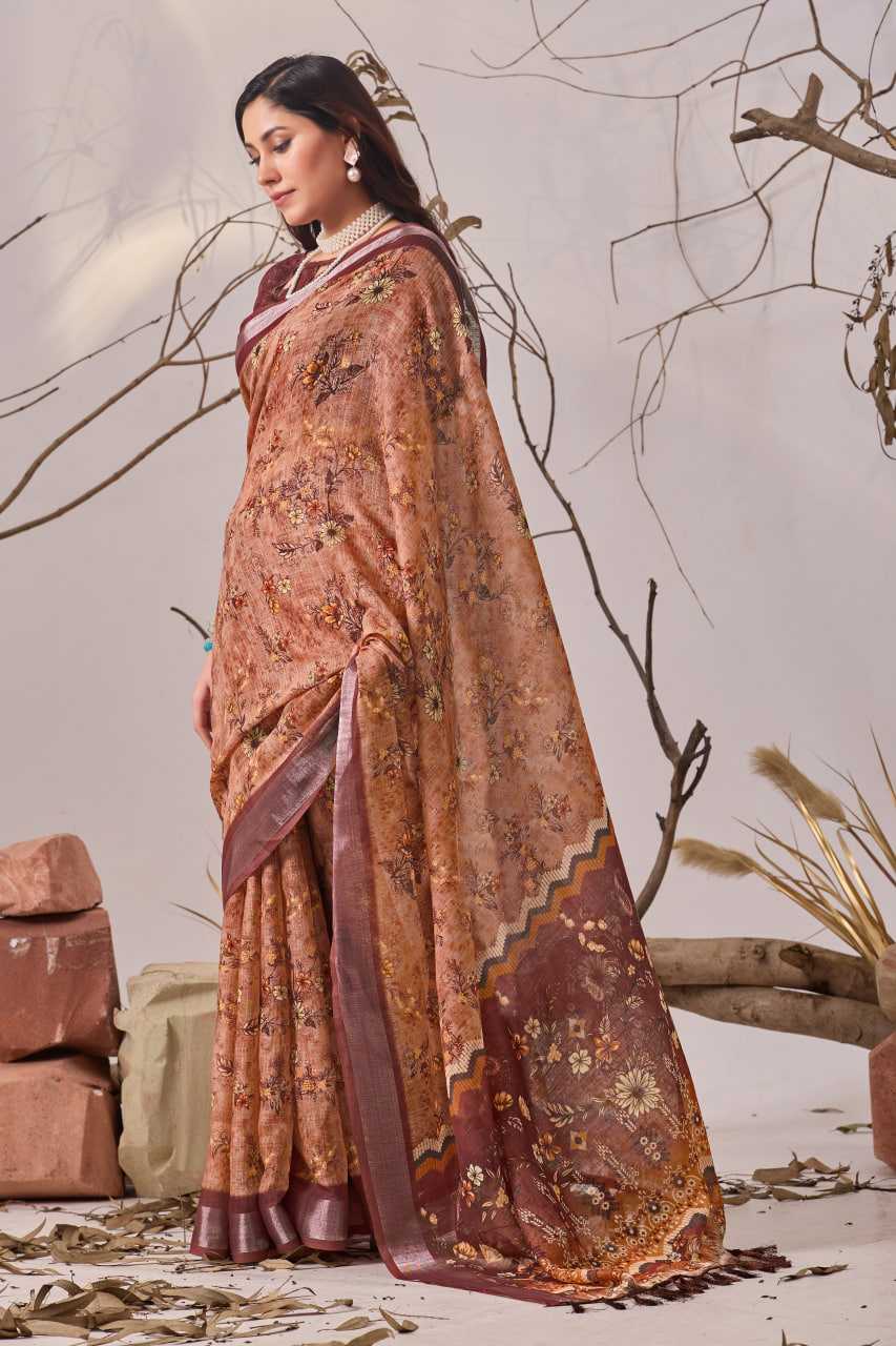 Cotton Linen Sarees