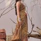 Cotton Linen Floral Saree - MYLUXURY LANE ENTERPRISE