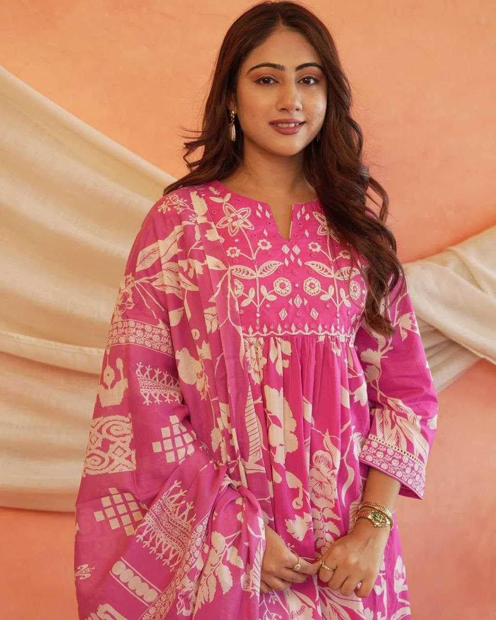 Cotton Anarkali Kurti Rakhi Collection - MYLUXURY LANE ENTERPRISE