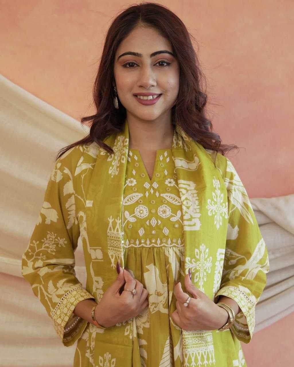 Cotton Anarkali Kurti Rakhi Collection - MYLUXURY LANE ENTERPRISE