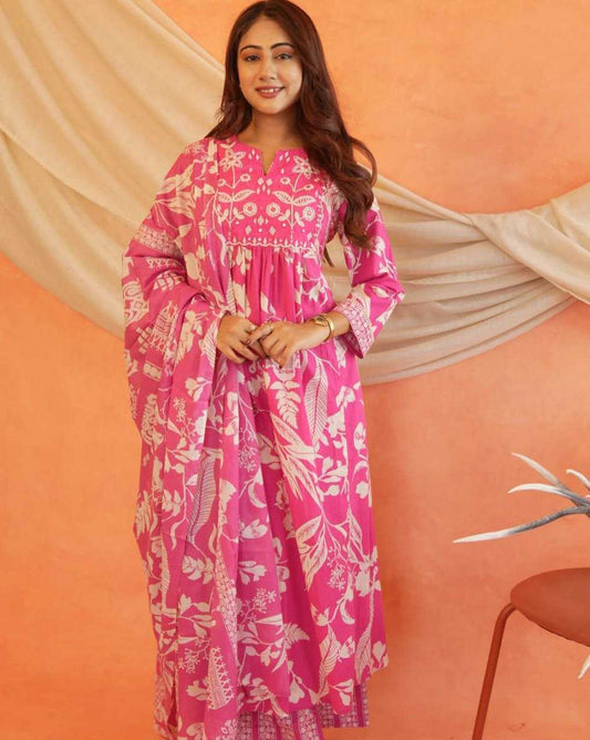 Cotton  Anarkali Kurti Rakhi Collection