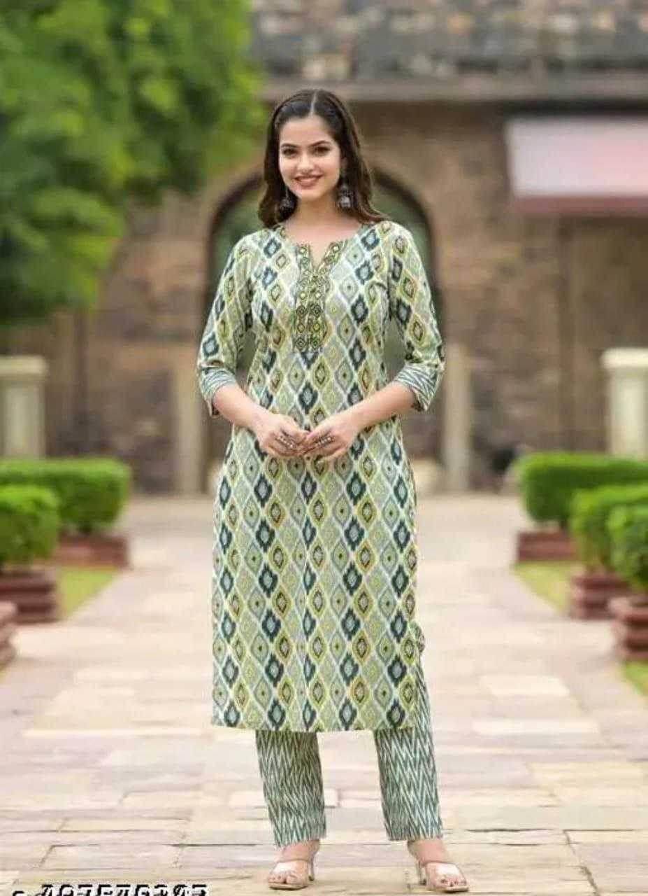 Cotton Casual Kurtis Printed Kurti - MYLUXURY LANE ENTERPRISE