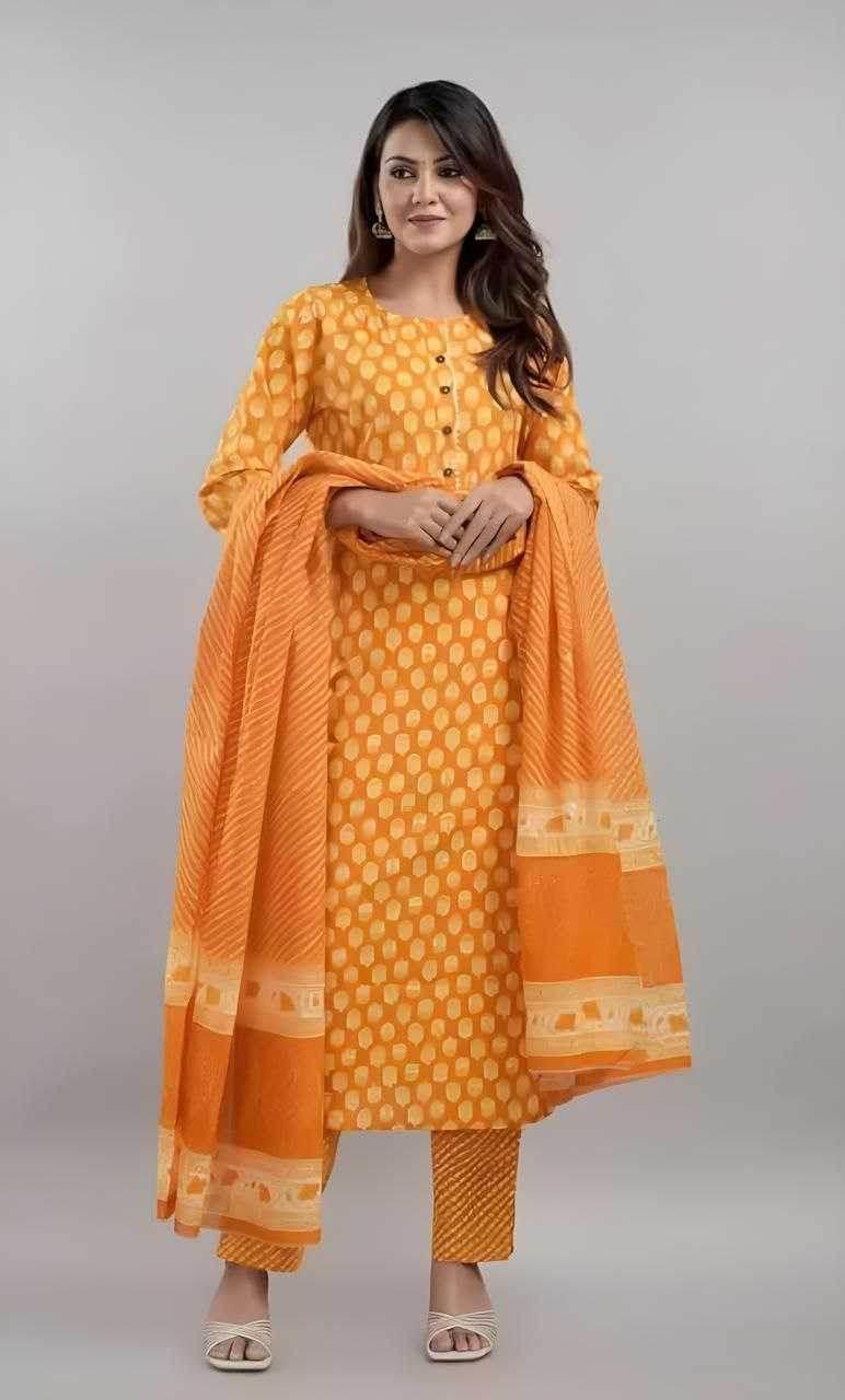 Cotton Casual Kurtis Printed Cotton Kurti - MYLUXURY LANE ENTERPRISE