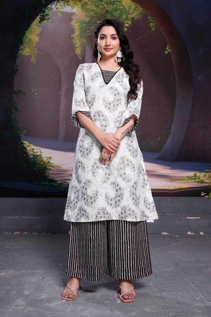 Cotton Palazzo Suit A-Line Cotton Dresse - MYLUXURY LANE ENTERPRISE