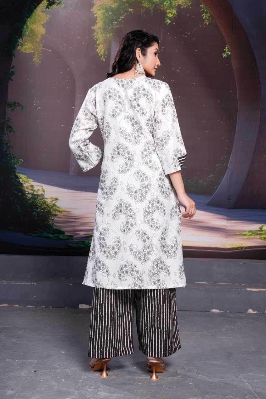 Cotton Palazzo Suit A-Line Cotton Dresse - MYLUXURY LANE ENTERPRISE
