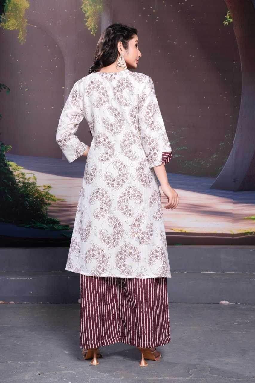 Cotton Palazzo Suit A-Line Cotton Dresse - MYLUXURY LANE ENTERPRISE