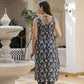 Cotton Printed Cotton Sleeveless Dresse - MYLUXURY LANE ENTERPRISE