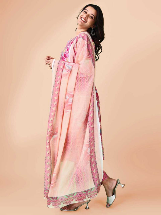 Cotton  Printed Cotton Casual Dresse