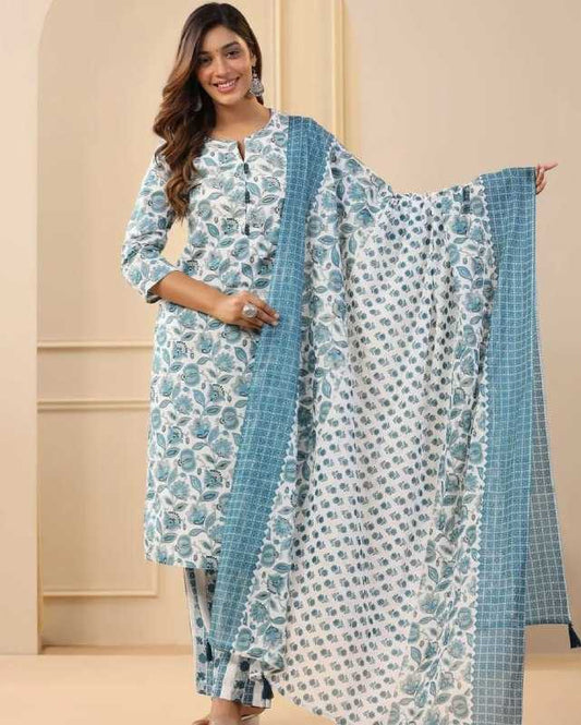Cotton  Straight Cut Cotton Dresse